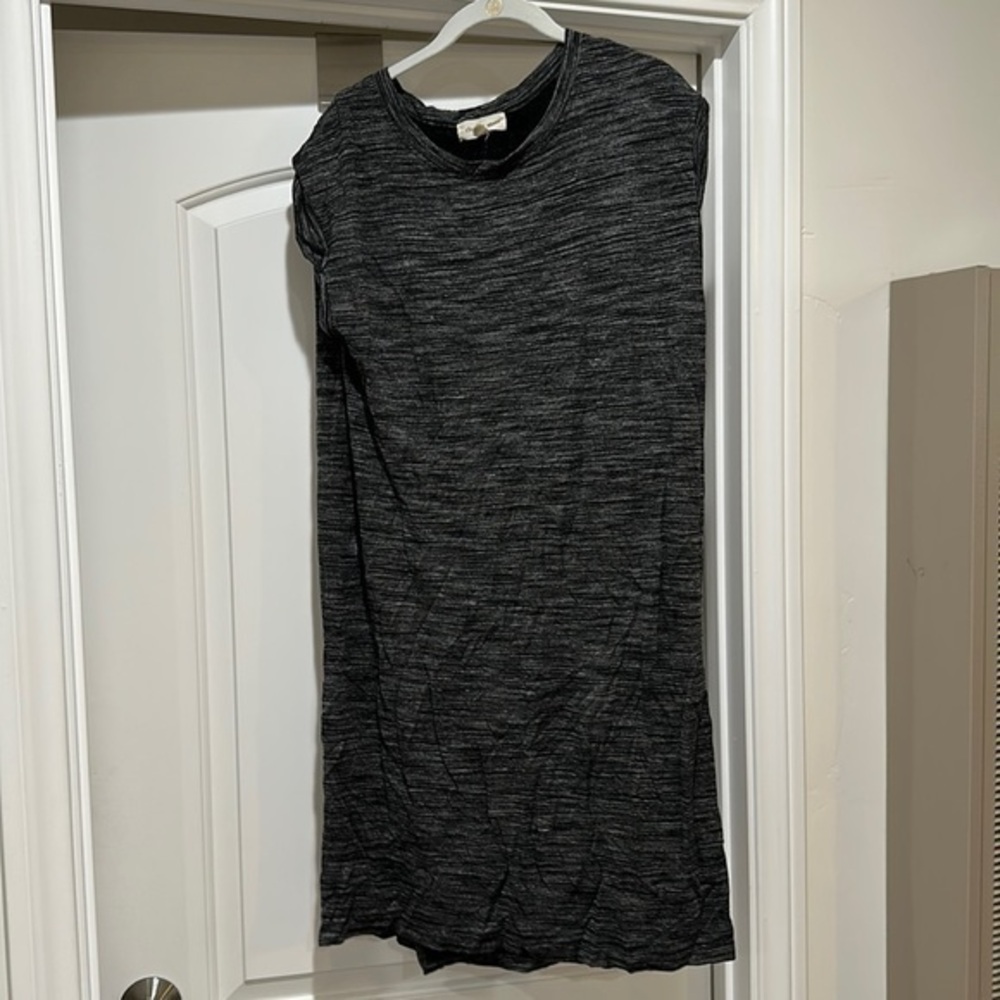 Anthro cloth and stone XL Heather gray midi dress‎ casual